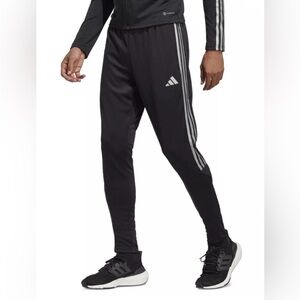 NWT Adidas Men’s Tiro 23 Reflective 3–Stripe Track Pants Black/Silver Sz 2XL